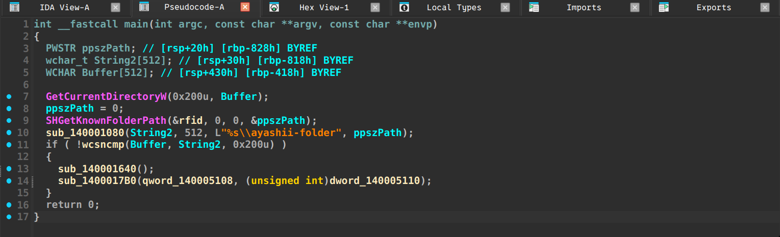 ida main function screenshot
